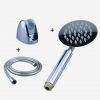 Bộ củ sen tắm nóng lạnh MAS mạ Crom snags bóng gắn tường tặng kèm bộ tay sen tròn Inox - anh 2